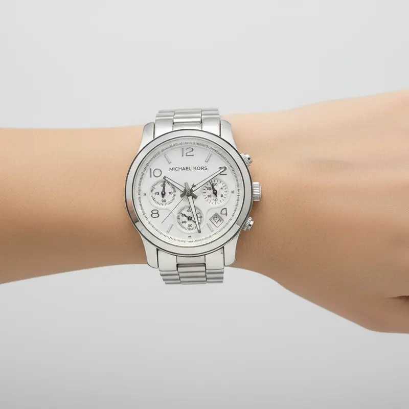 Michael Kors Berkley Mk5076 Women'S Silver-Tone Stainless Steel Watch 1