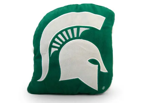 Michigan State Spartans Logo Pillow 1