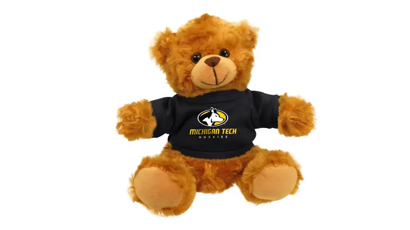 Michigan Tech Mascot Bear – Standalone Plush Toy 1