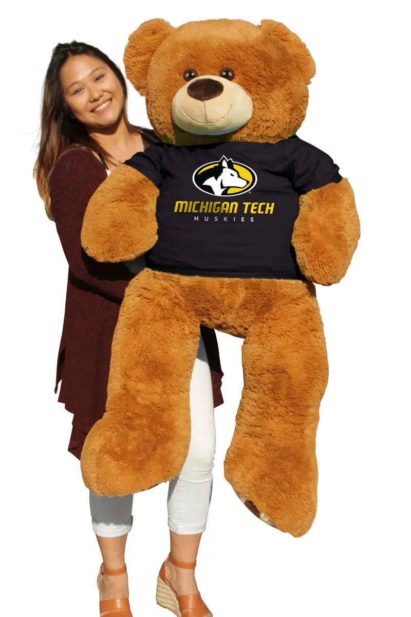 Michigan Technological University 6-Foot Giant Plush Bear 1