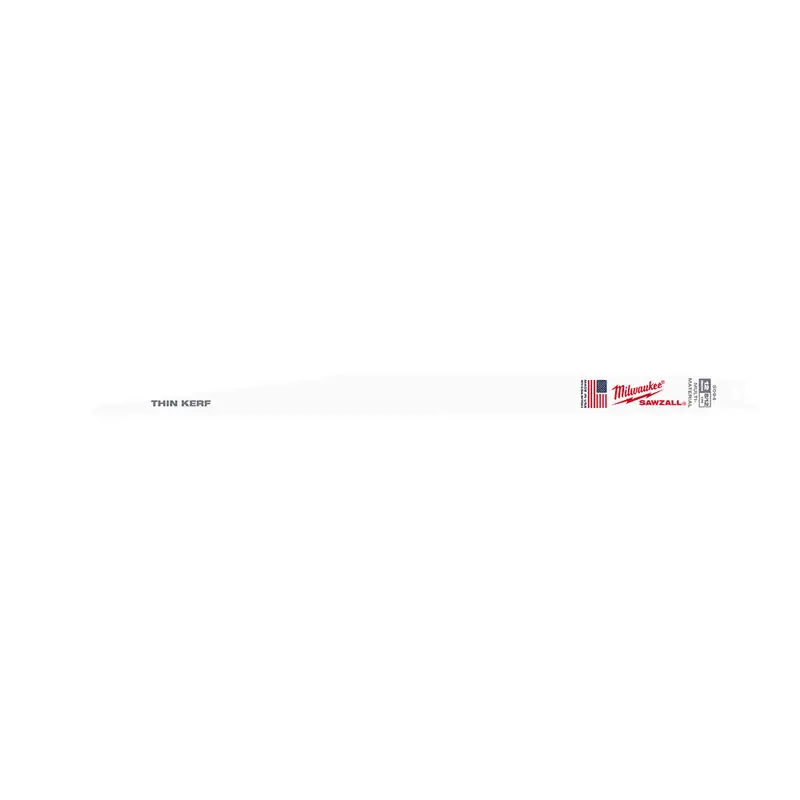 Milwaukee 12" 10-Tpi Torch Sawzallâ€Šâ® Blade For Efficient Wood & Nail-Rich Material (Single) 1