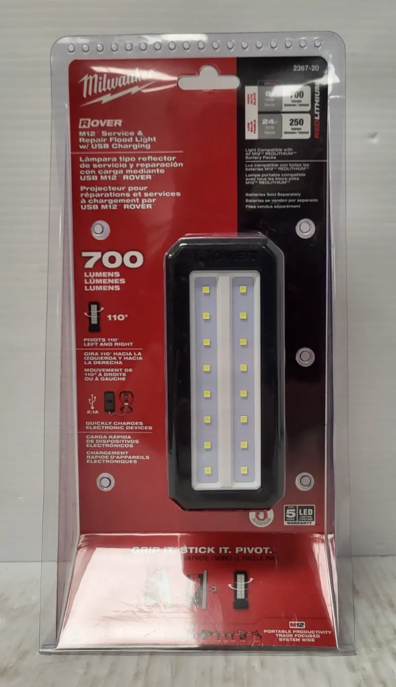 Milwaukee 2367-20 M12 Rover™ Cordless Flood Light 1