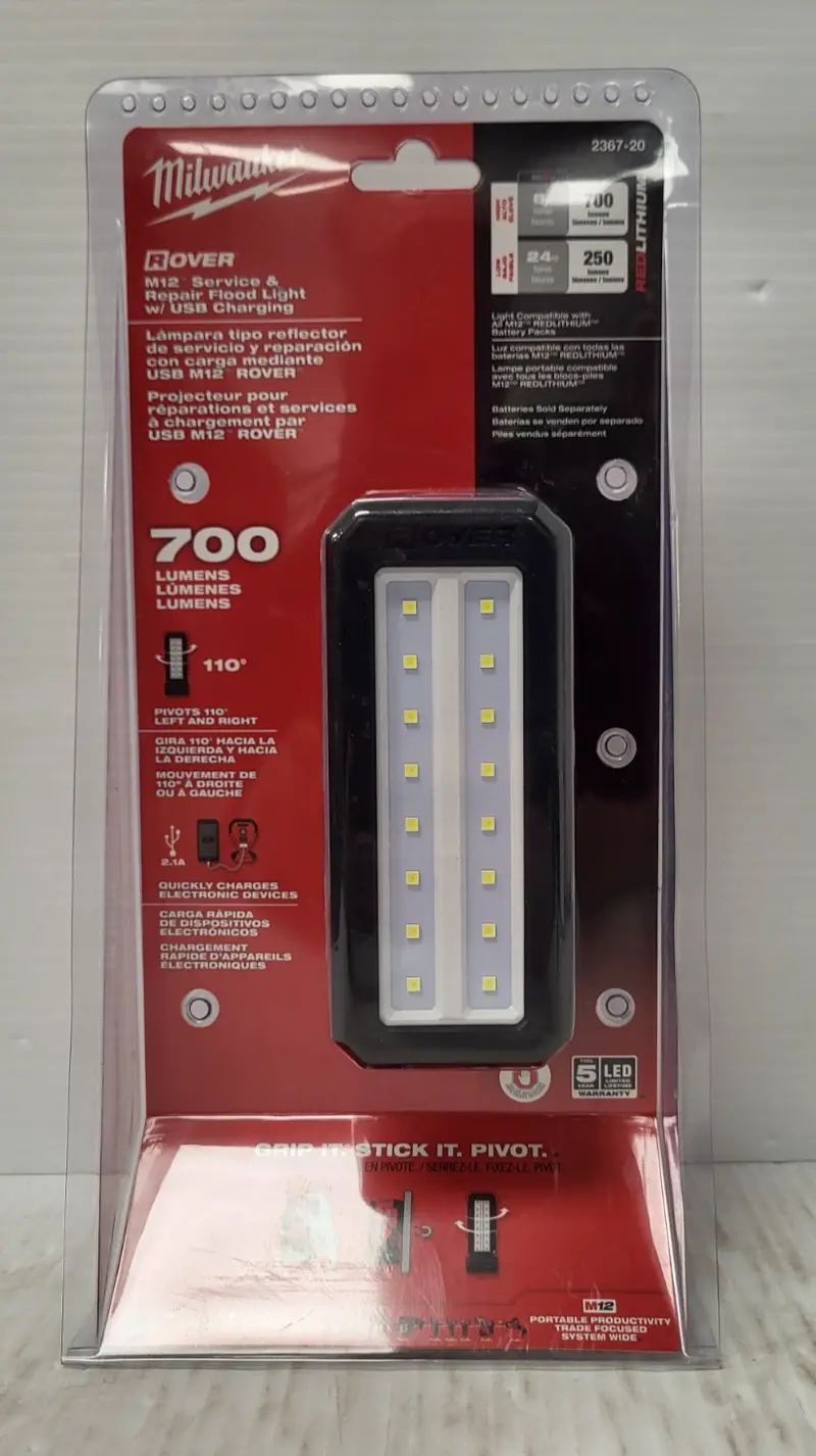 Milwaukee 2367-20 M12 Rover™ Led Flood Light (Single Unit) 1