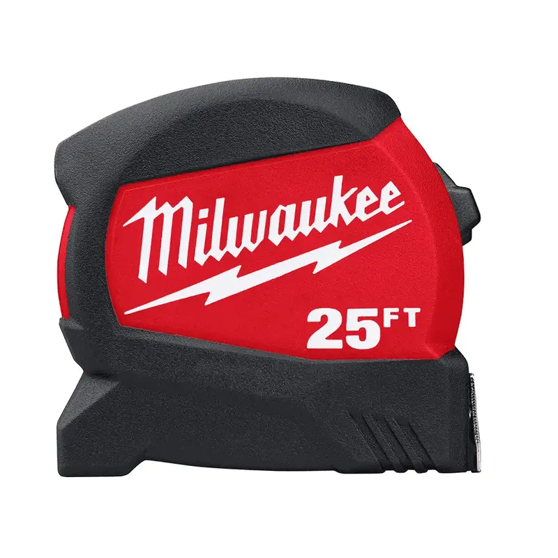 Milwaukee 25 Ft Compact Wide-Blade Tape Measure With Slim Housing 1