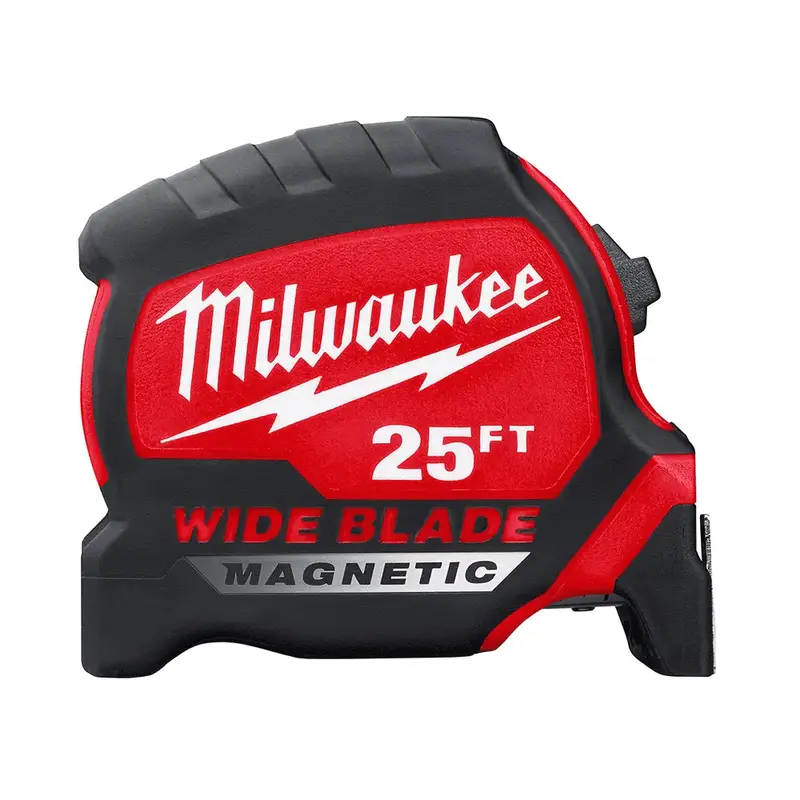 Milwaukee 25 Ft Magnetic Wide-Blade Tape Measure With Strong Rare-Earth Magnet 1