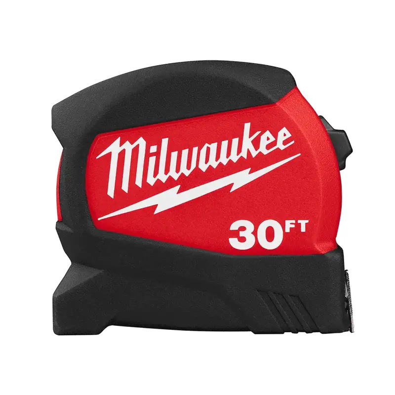 Milwaukee 30 Ft Compact Wide-Blade Tape Measure With Ergonomic Case 1