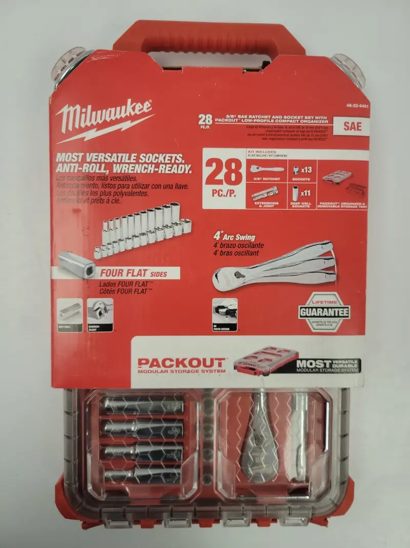 Milwaukee 48-22-9481 Professional Socket Set – Extended Warranty Version 1