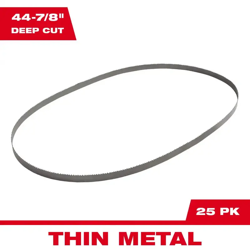Milwaukee Deep-Cut Band Saw Blades – 14 Tpi, 25-Pack 1