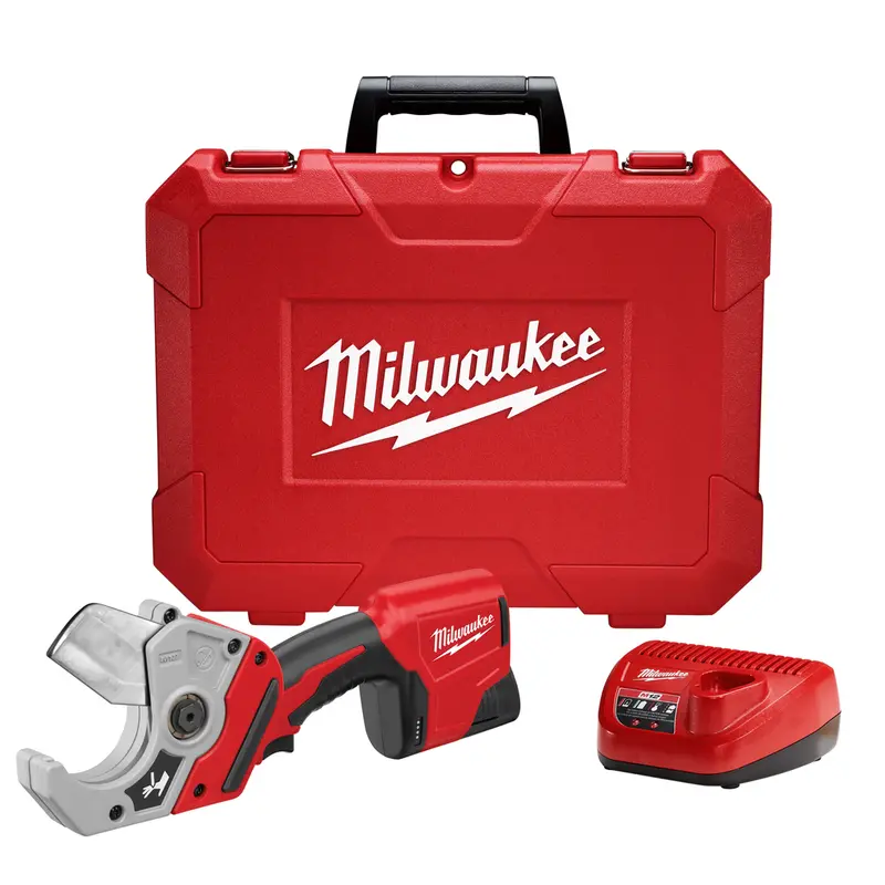 Milwaukee M12 Cordless Pvc Shear Kit With Battery And Charger 1