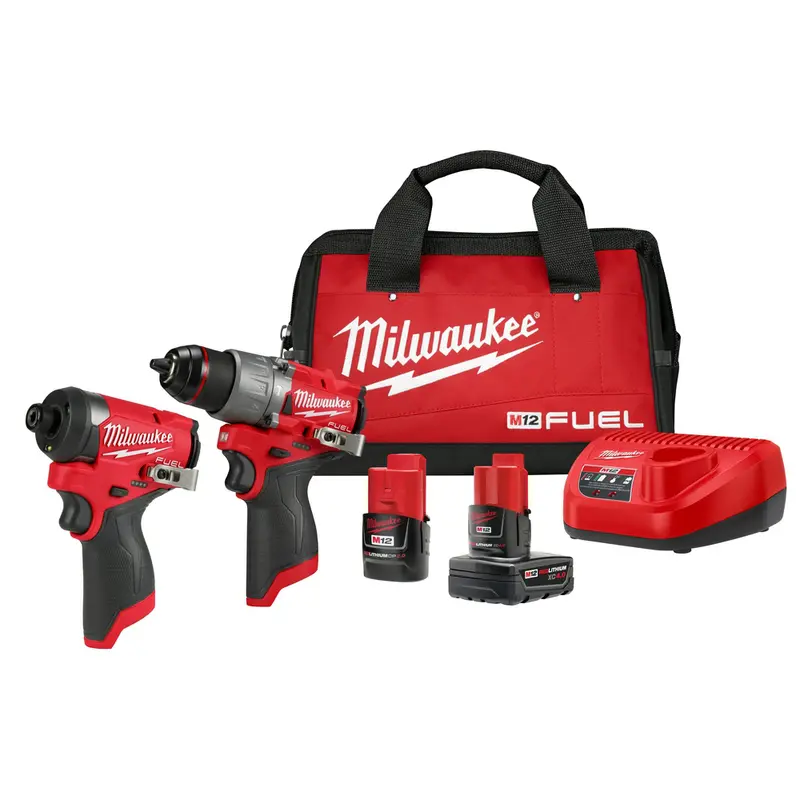 Milwaukee M12 Fuel Dual-Tool Starter Kit 1