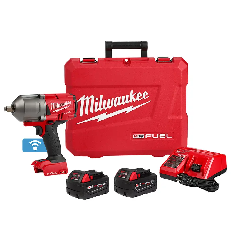 Milwaukee M18 Fuel 1/2" High-Torque Impact Wrench With One-Key And Friction Ring Kit 1
