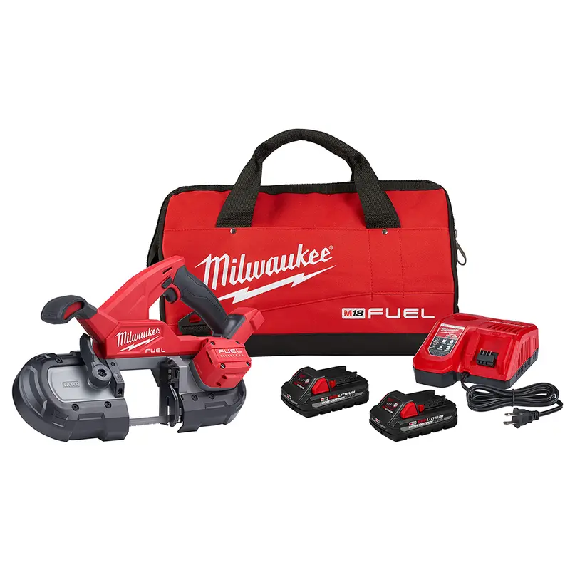 Milwaukee M18 Fuel Compact Band Saw Kit – Brushless Motor Version 1
