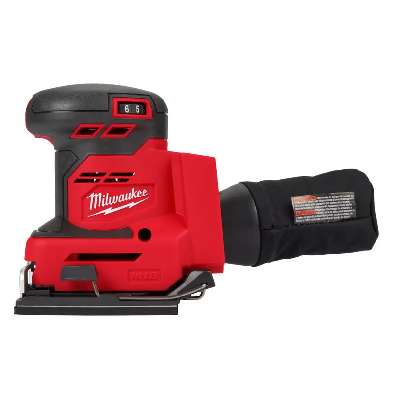 Milwaukee M18 Orbital Sheet Sander – 1/4" Pad Size For Fine Surface Finishing 1
