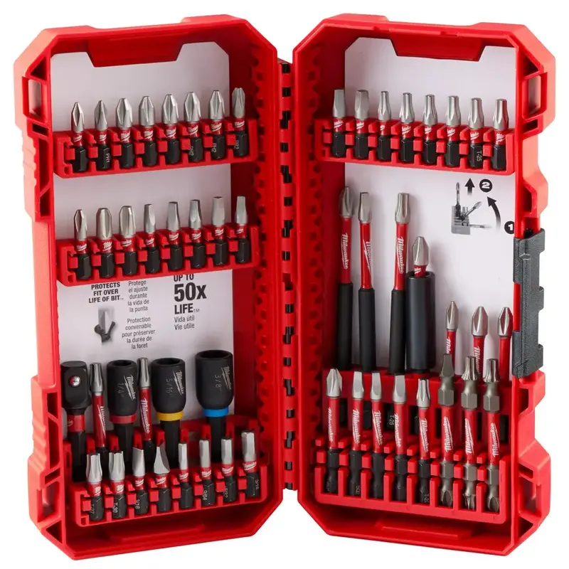 Milwaukee Shockwave Impact Duty 54-Piece Driver Bit Set For High-Torque Applications 1
