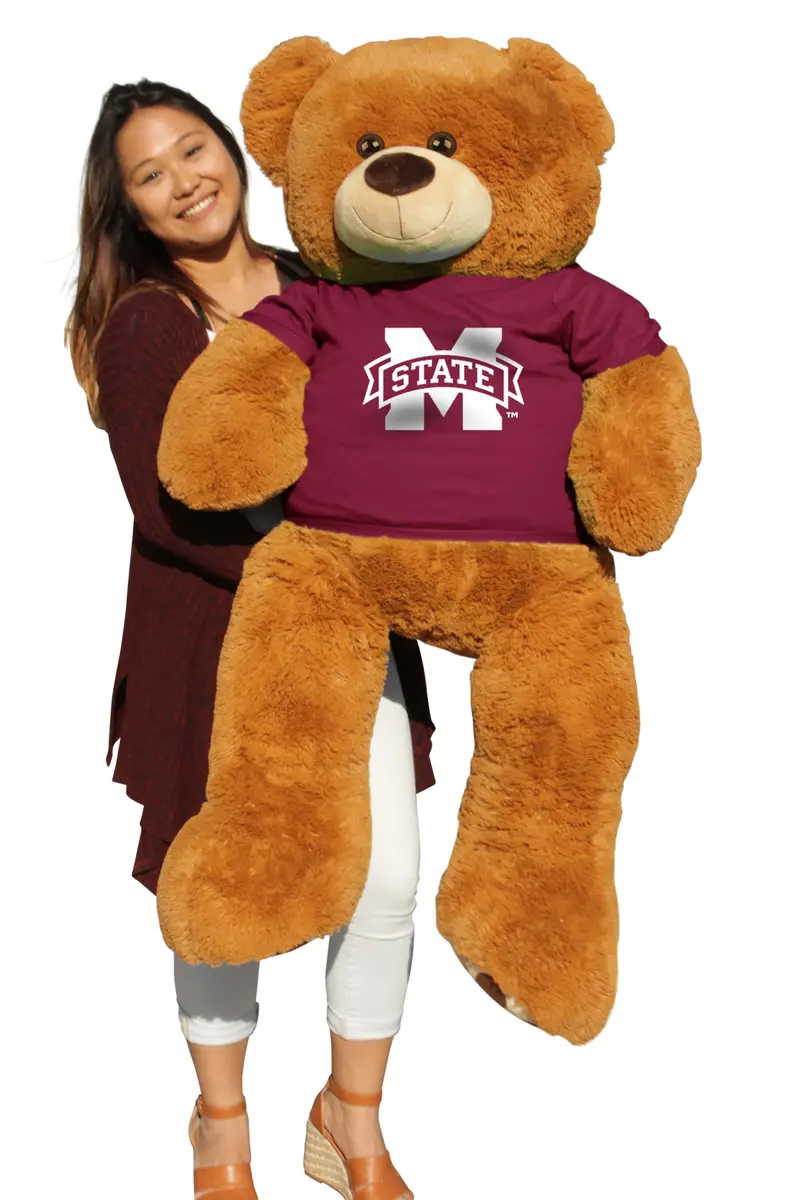 Mississippi State 6-Foot Giant Plush Bear Mascot 1