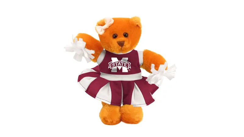 Mississippi State University 8-Inch Cheer Bear 1