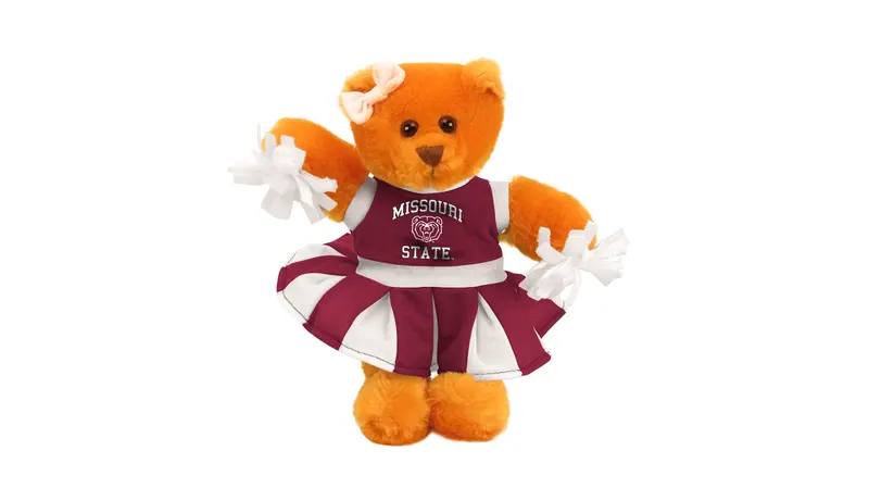 Missouri State Bears 8-Inch Cheer Bear Toy 1