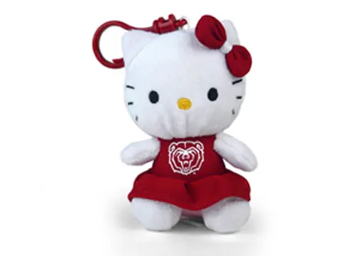 Missouri State Hello Kitty Keychain – 4" Bears-Themed Accessory 1