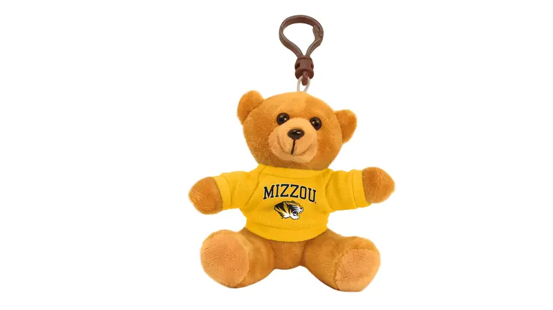 Missouri University Bear Keychain – 4-Inch College Mascot Charm 1