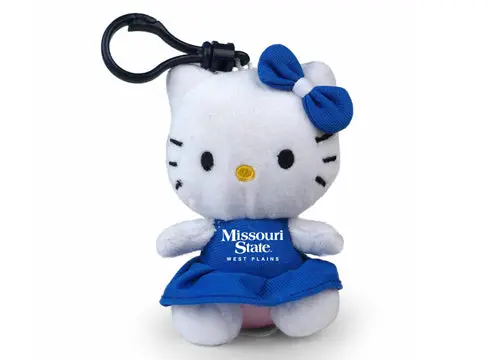Missouri Western State University Hello Kitty Keychain – 4" Alumni Accessory 1