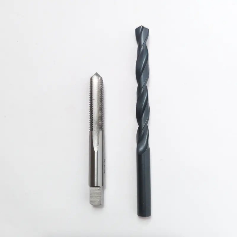 Monster Valve™ Tap & Drill Bit Set: 3/8-24 Tap + 'Q' Size Drill Bit 1