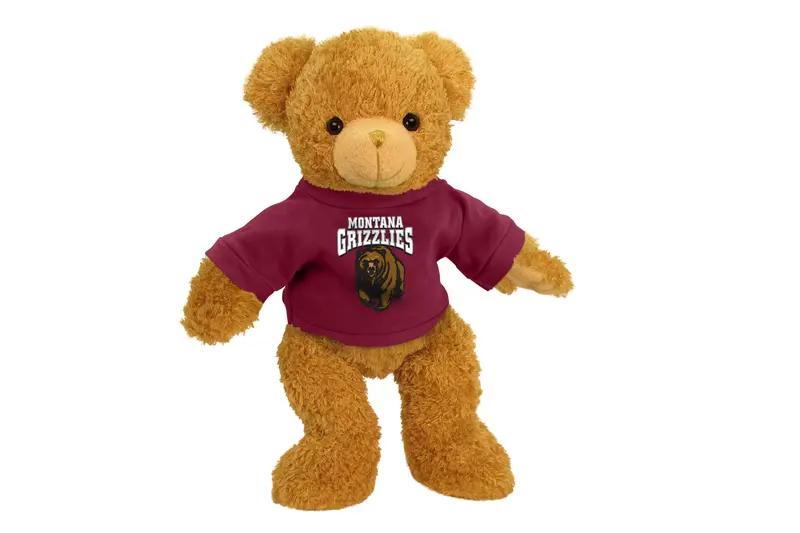 Montana Grizzlies Supersoft Plush Bear – 11-Inch University Mascot Toy 1
