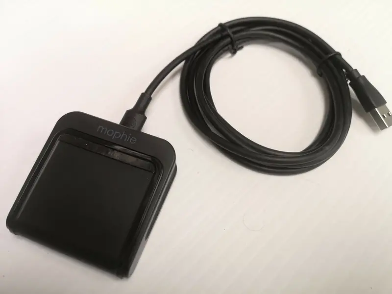 Mophie Wireless Charging Pad Mini – Compact Qi-Certified Charger (08495) 1