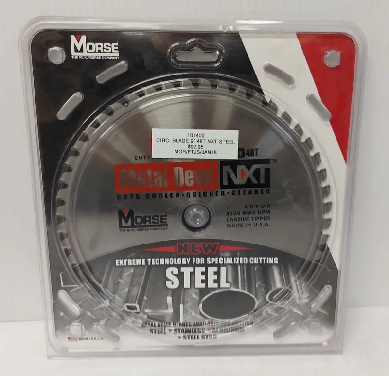 Morse Csm948Nsc 9-Inch Circular Saw Blade – Sku N84572-3 1