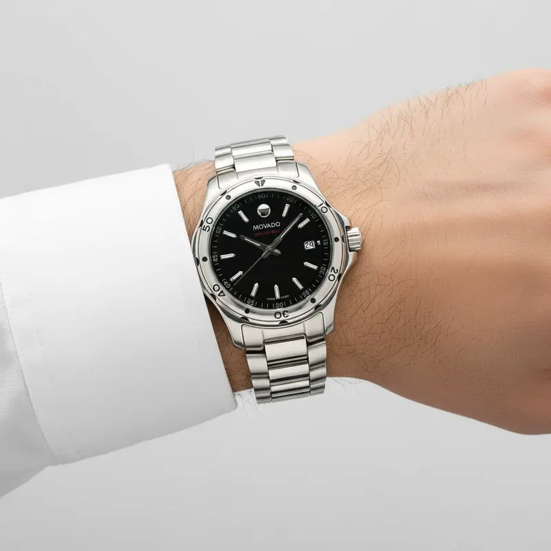 Movado Series 800 Men'S Watch – Minimalist Design 1