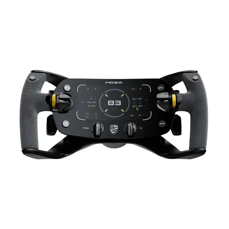 Moza Porsche Mission R Official Sim Racing Wheel 1