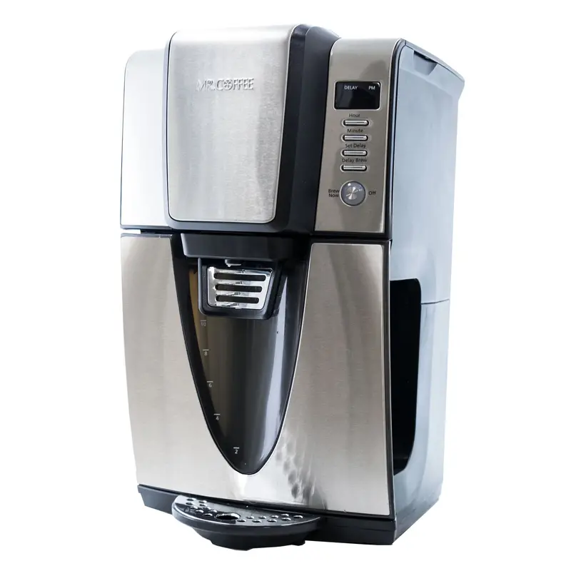 Mr. Coffee Bvmc-Zh1 Power Serve 12-Cup Coffeemaker – Stainless Steel Drip Brewer With Bold Setting 1