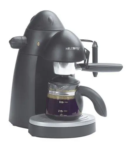 Mr. Coffee Ecm20 Steam-Powered Espresso Maker – Compact Black Home Unit 1