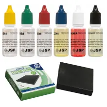 Multi-Karat Gold & Precious Metal Testing Kit – 10K, 14K, 18K, 22K, Silver & Platinum With Scratch Stone 1