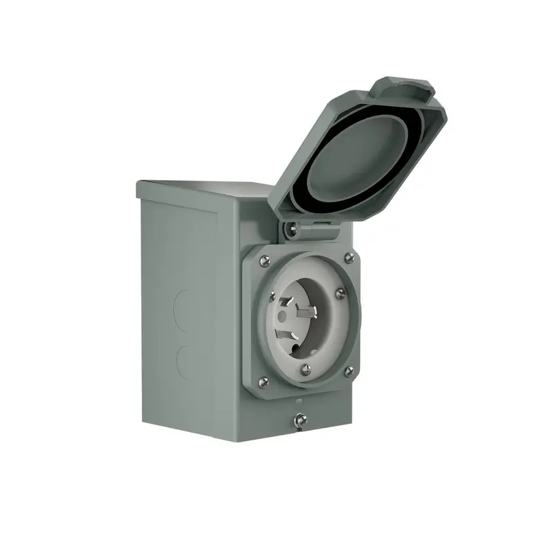 Nature'S Generator 50A Power Inlet Box For Generator Hookup 1