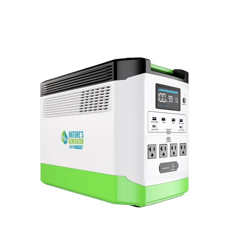 Nature'S Generator Lithium 1800 Portable Power Station 1