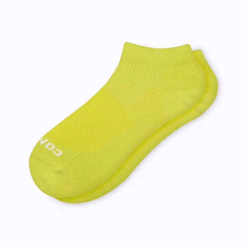 Neon Ankle Compression Socks – High-Visibility Performance Style 1