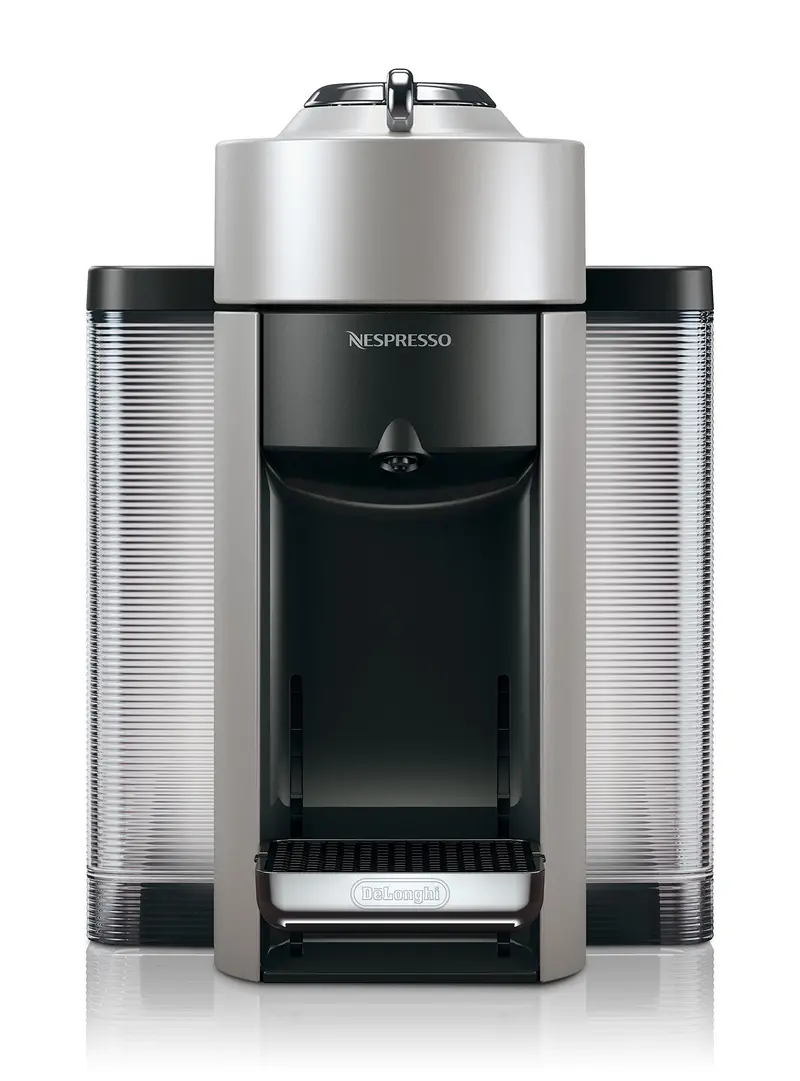 Nespresso De'Longhi Env135S Vertuo Evoluo – Silver Smart Coffee & Espresso System 1