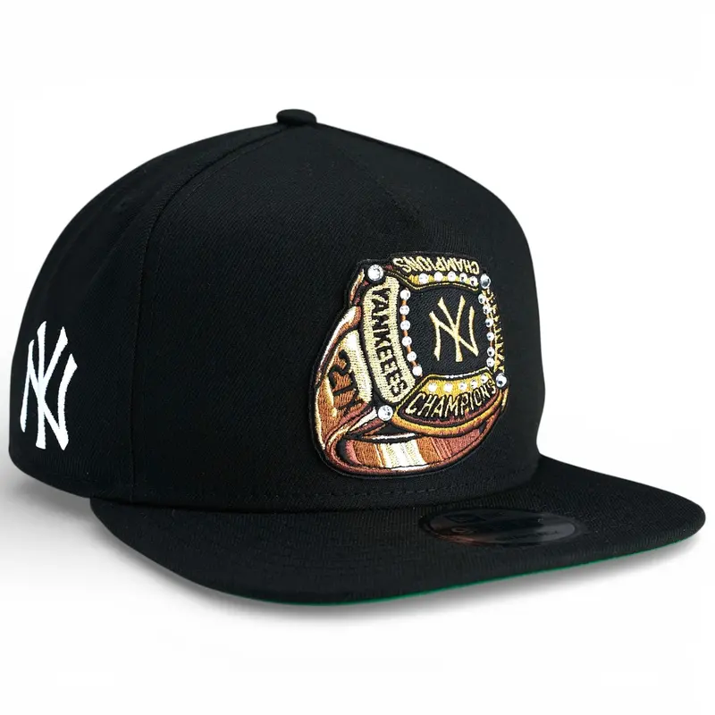 New York Yankees Team Ring Collection New Era 9Fifty A-Frame Snapback – Black 1