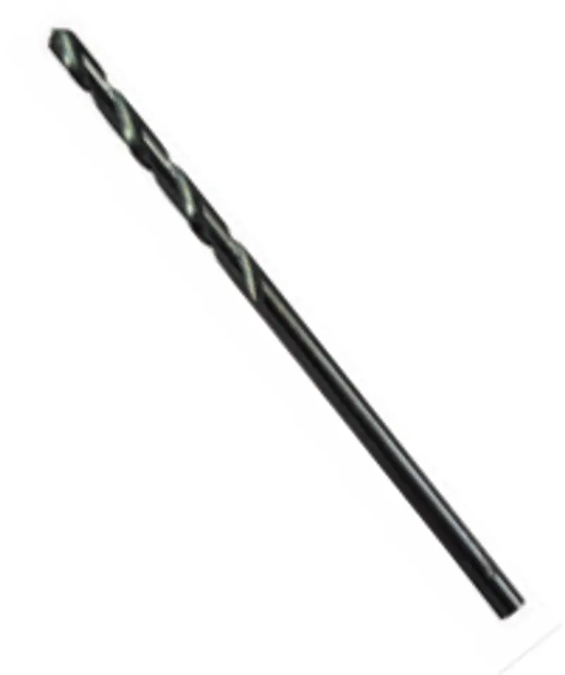 Norseman 5/32" Aircraft Extension Drill Bit – 6" Overall Length, Black Oxide, Type 166, 12-Pack 1