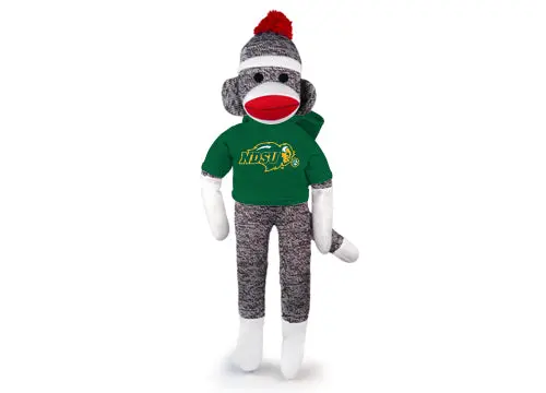 North Dakota State University Sock Monkey Mascot 1