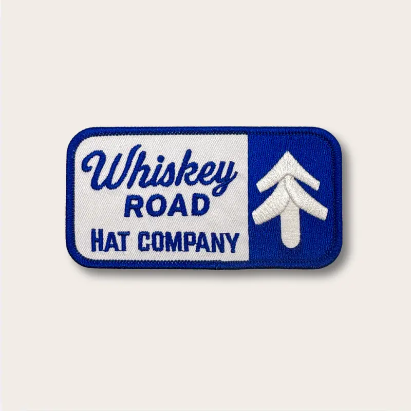 Northern Pines Embroidered Patch – Navy Blue 1