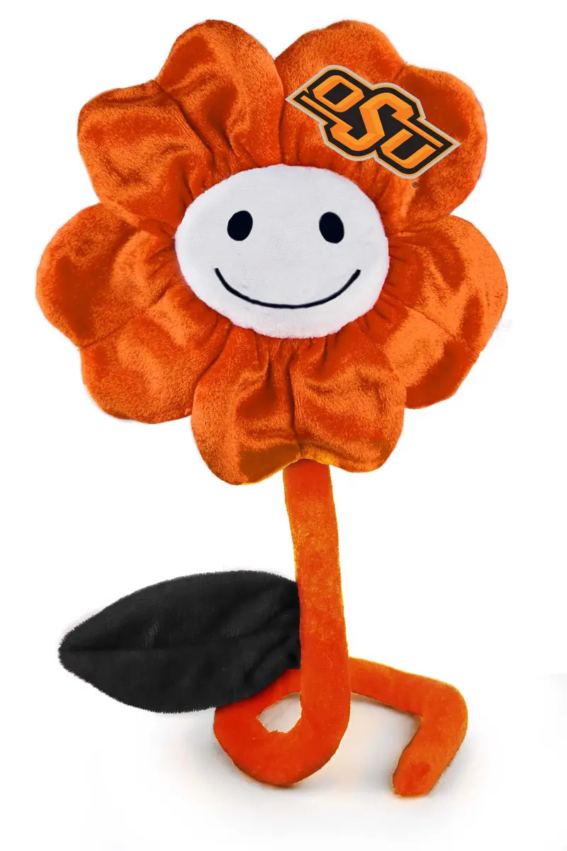 Oklahoma State 20-Inch Happy Flower Accent 1