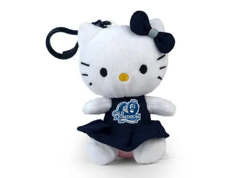 Old Dominion University Hello Kitty Keychain – 4-Inch Licensed Charm 1