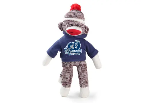 Old Dominion University Sock Monkey Mascot 1