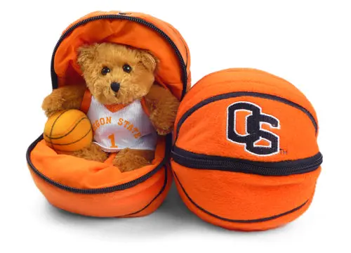 Oregon State 8-Inch Zippered Basketball 1