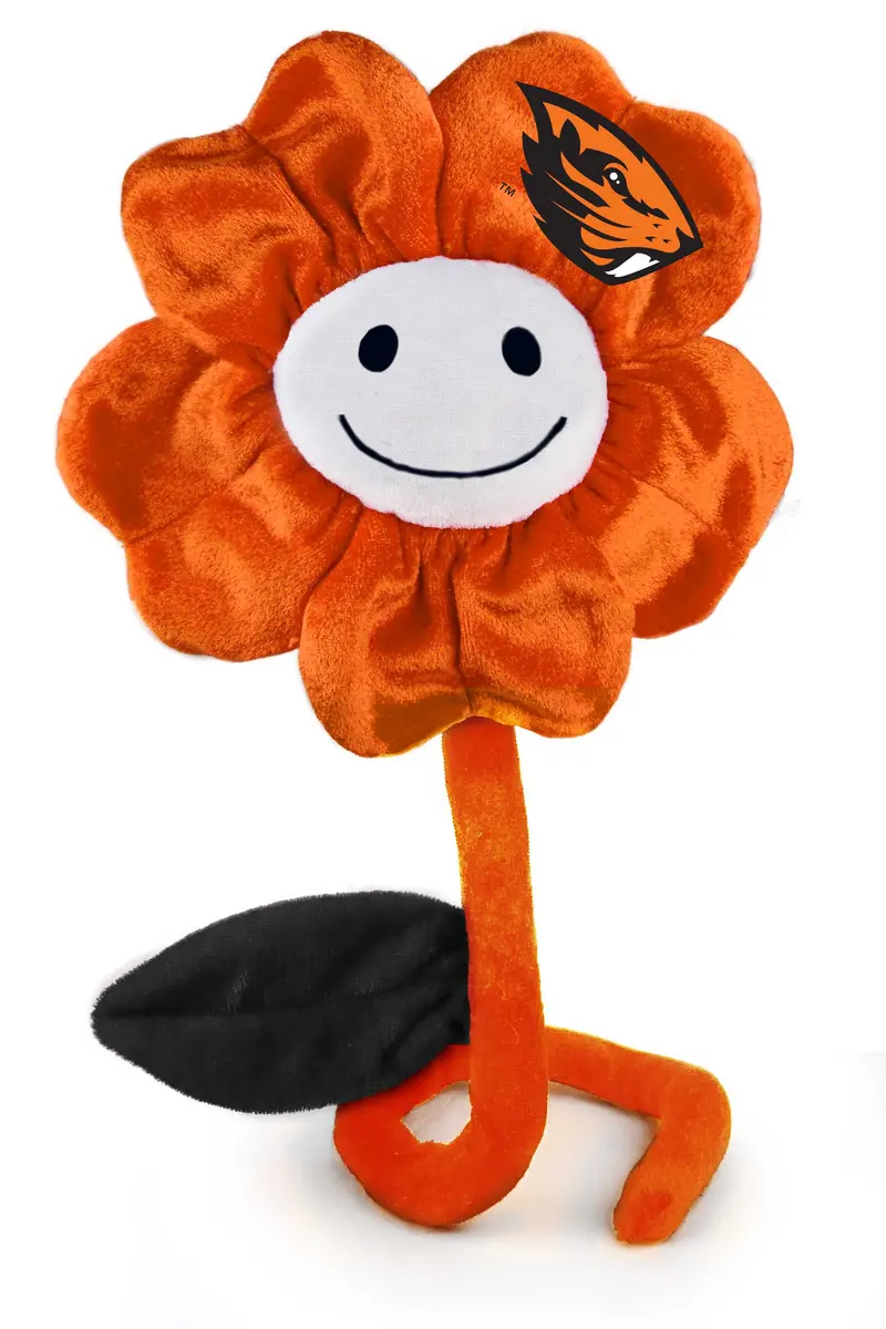 Oregon State University 20-Inch Happy Floral Plush 1