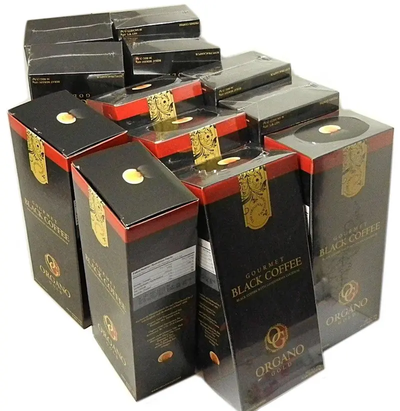 Organo Gold Gourmet Black Coffee – 12-Box Pack (360 Single-Serve Sachets) 1