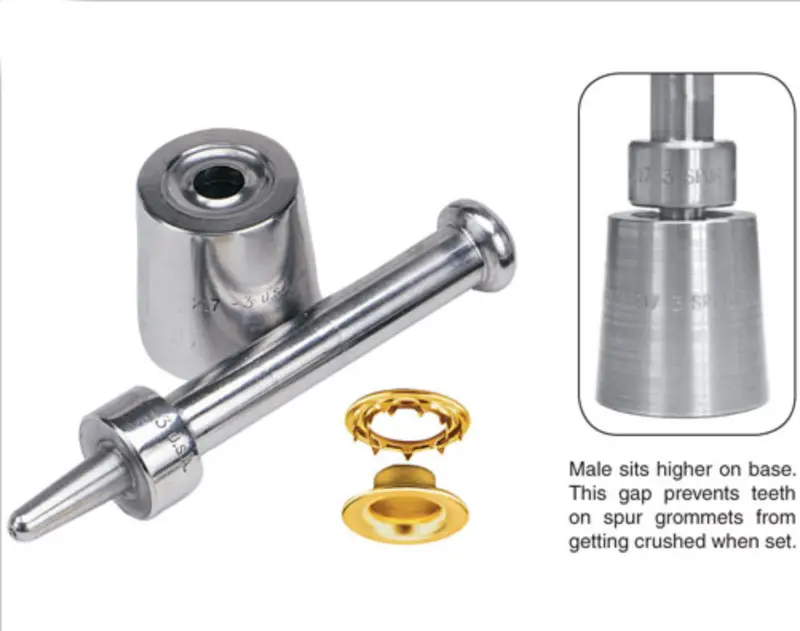Osborne Pro Spur Grommet Setter #1 (13/32 Inch) 1