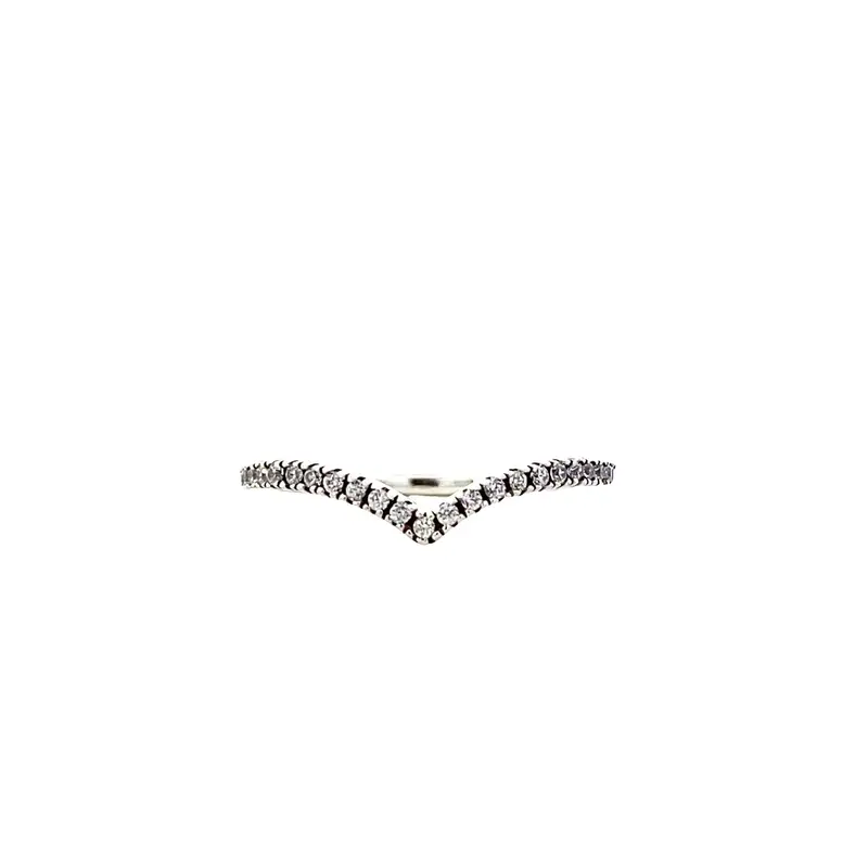 Pandora Sparkling Wishbone Ring – Sterling Silver 1