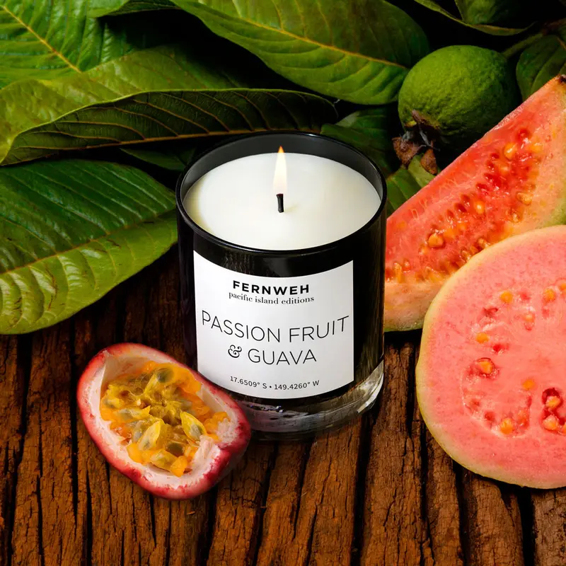 Passion Fruit & Guava Tropical Soy Candle 1